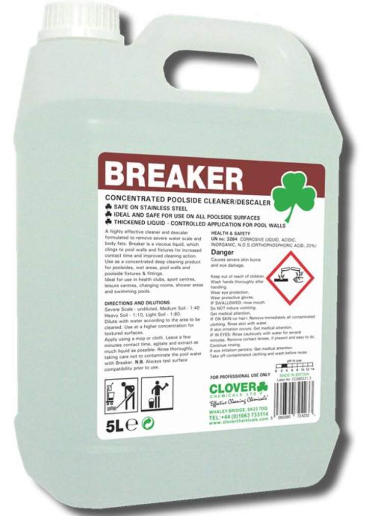 BREAKER HD POOLSIDE CLEANER - 5ltr
