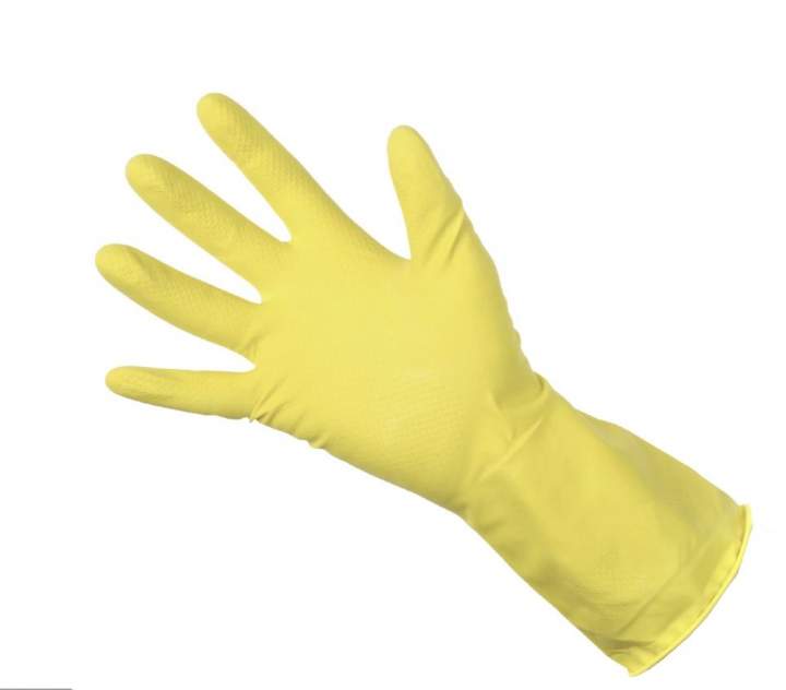 SMALL HOUSEHOLD RUBBER GLOVES - Pack 12