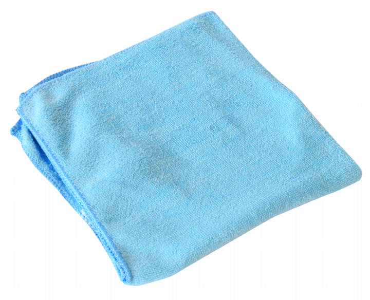 H/W MICROFIBRE CLOTHS IN BLUE - Pack 10