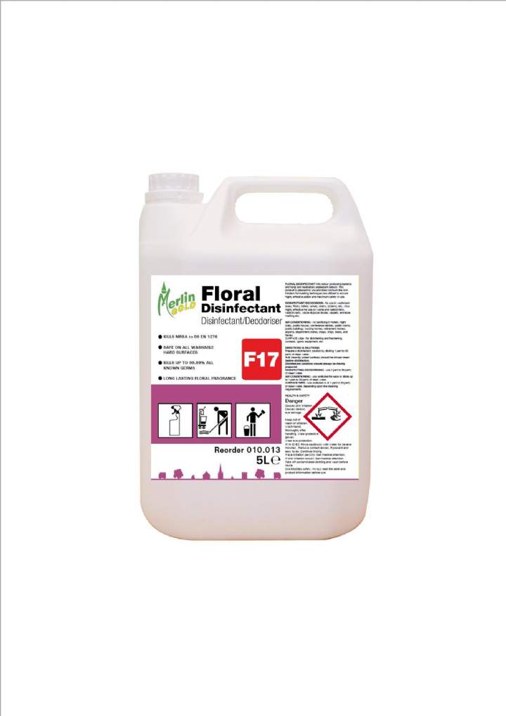 MERLIN FLORAL DISINFECTANT - 5ltr