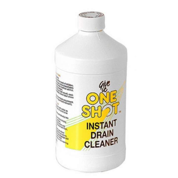 ONE SHOT DRAIN CLEANER - 1ltr