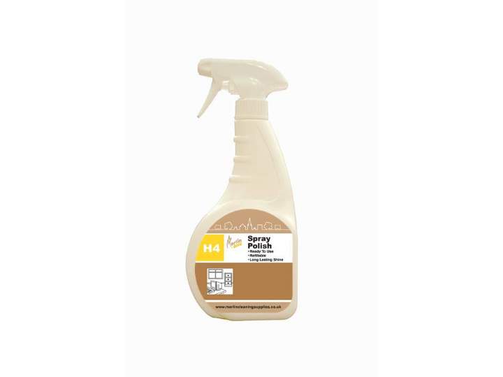 MERLIN H4 FURNITURE POLISH TRIGGERS - 6x750ml