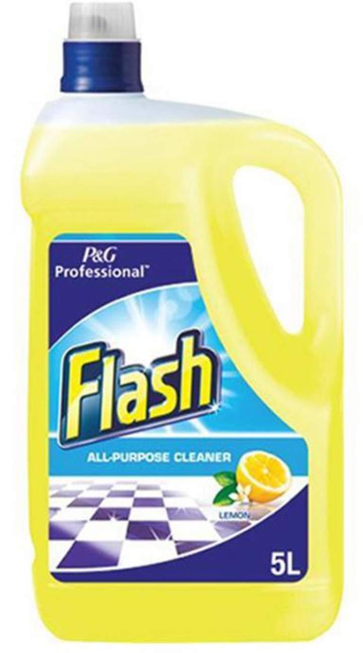 FLASH ALL PURPOSE CLEANER LEMON - 5ltr