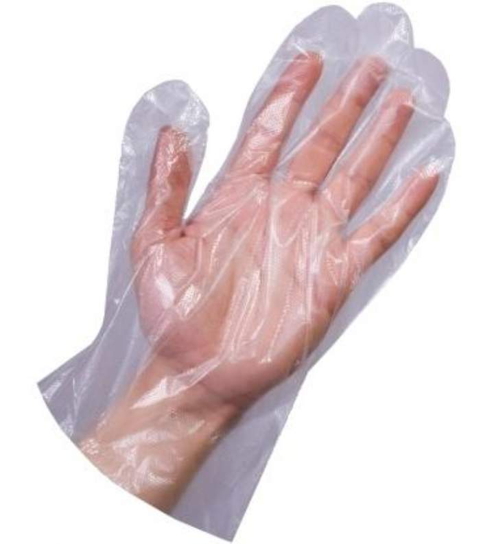 POLYTHENE DISPOSABLE GLOVES - Pack 100