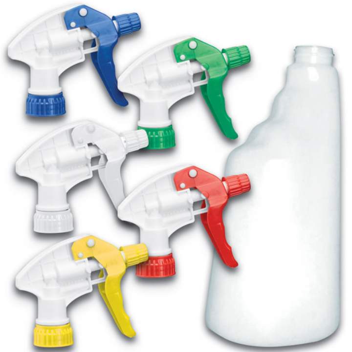 TRIGGER SPRAY BOTTLE COMPLETE GREEN - Each