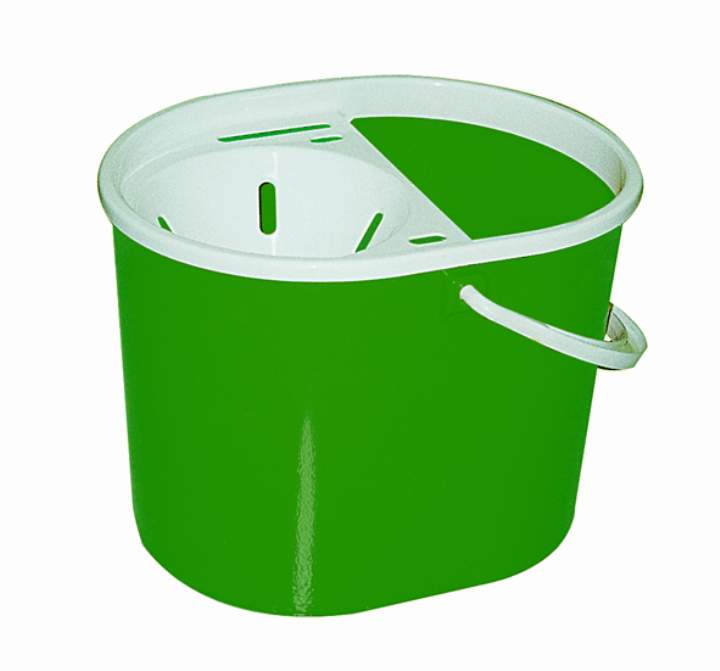 BUDGET FUNNEL MOP BUCKET 7ltr GREEN - Each