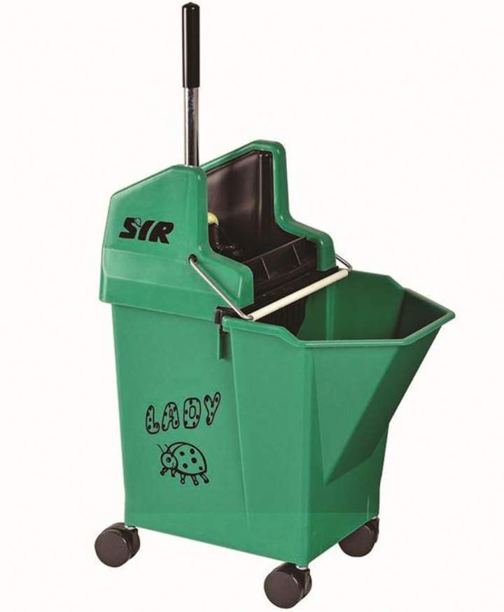 LADYBUG LIGHTWEIGHT BUCKET & WRINGER GREEN - Each