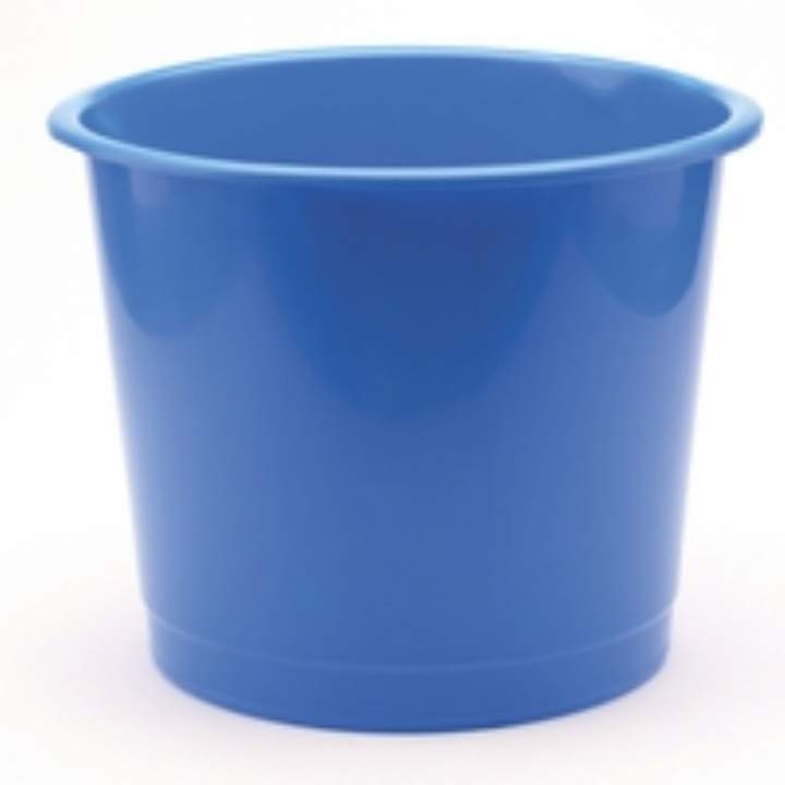 ROUND PLASTIC OFFICE BIN 12ltr - Each