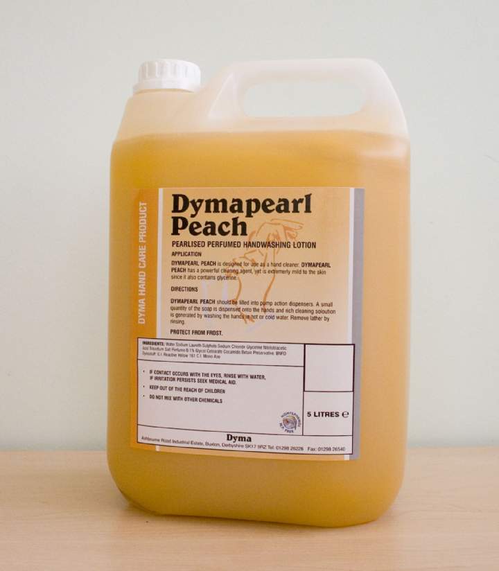 DYMAPEARL PEACH HANDSOAP - 6x1ltr