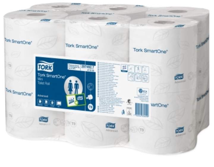 MINI SMART ONE TOILET ROLLS - Ctn 12