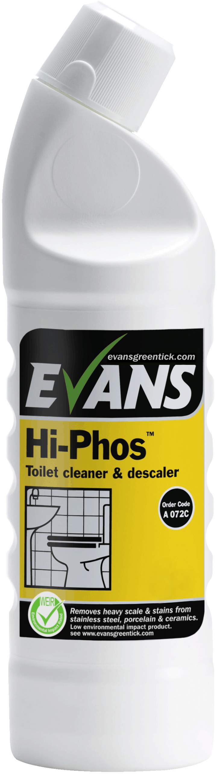 HI PHOS H-D TOILET DESCALER - 6x1ltr