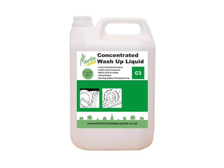 MERLIN C03 CONCENTRATED WASHING UP LIQUID - 2x5ltr