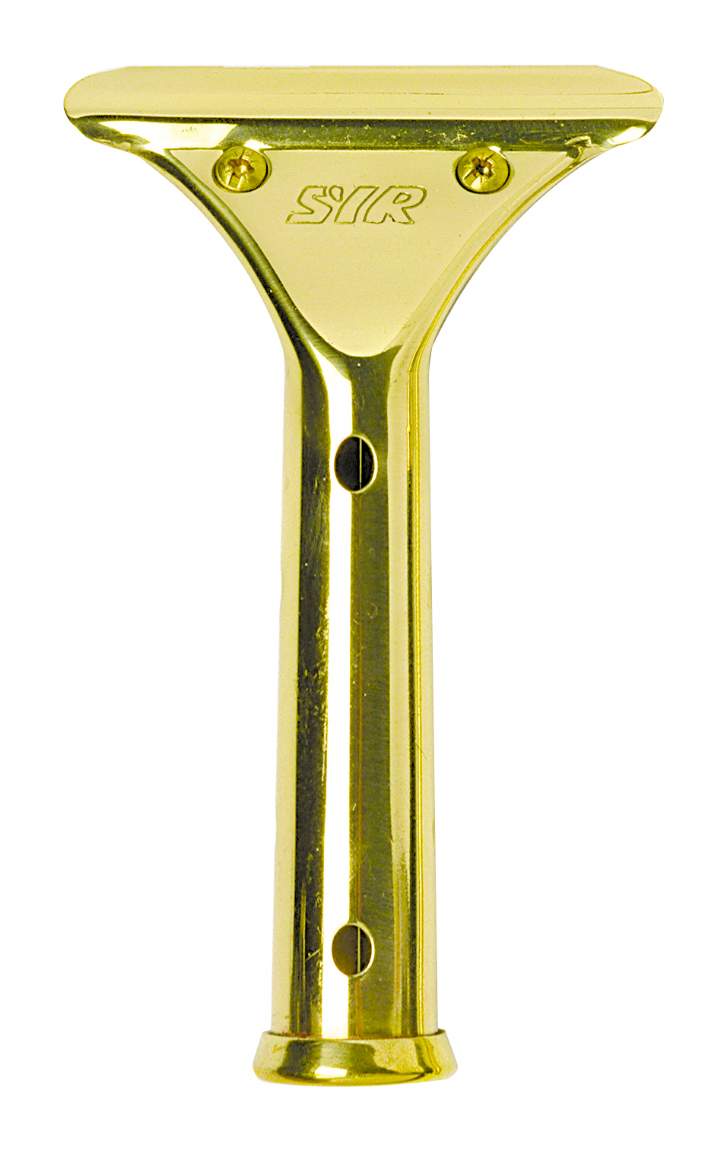 BRASS SQUEEGIE HANDLE NO GRIP - Each