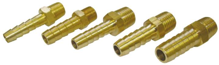 BRASS 3/8in x 8mm HOSETAIL BHT1808 - Pack 2