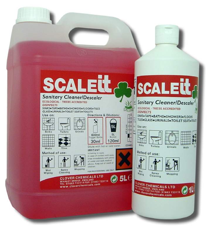 SCALEIT WASHROOM DESCALER & CLEANER RTU - 12x1ltr