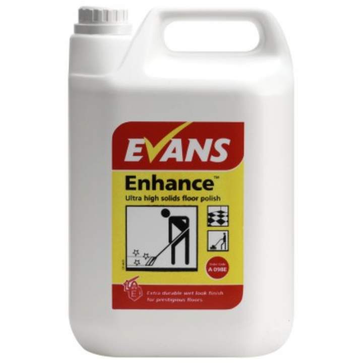 EVANS ENHANCE HI SOLIDS WETLOOK POLISH - 5ltr