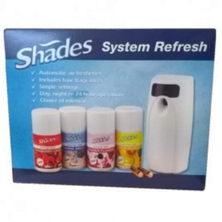 SHADES 3000 AUTO AIR FRESHENER KIT - Complete