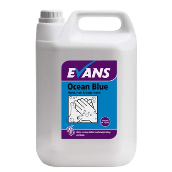 OCEAN BLUE HAND HAIR & BODY WASH - 2x5ltr