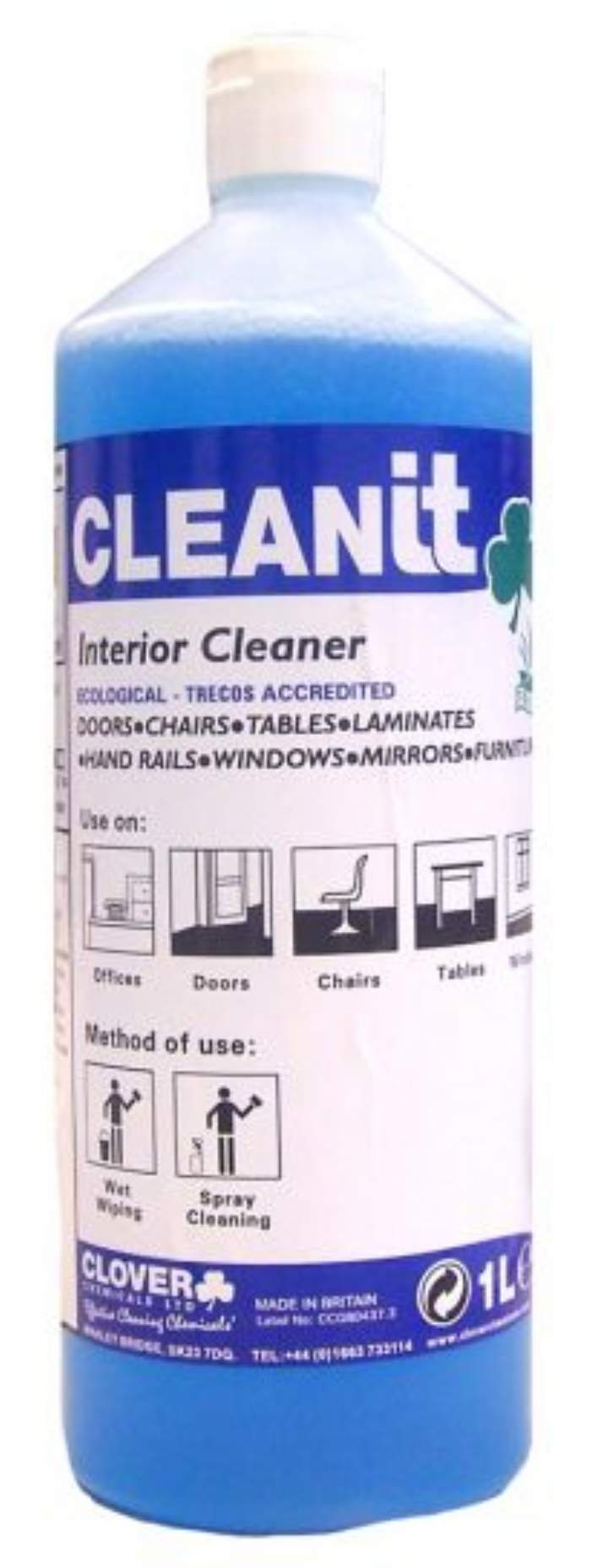 CLEANIT INTERIOR ALL PURPOSE CLEANER - 12x1ltr