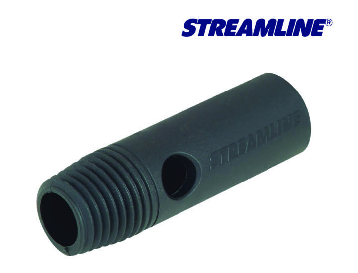 BLACK NYLON POLE COLLAR 22mm AC4 - pack 2