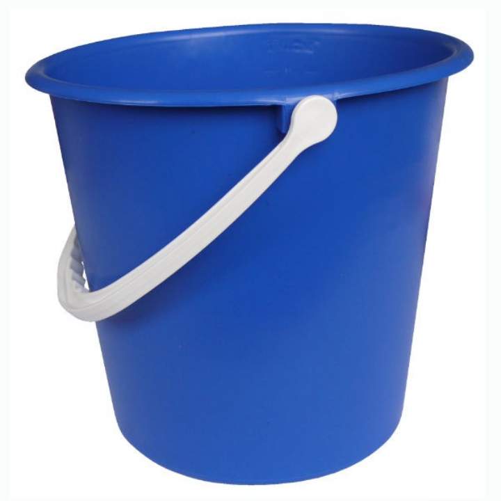 BLUE PLASTIC BUCKET 9ltr - Each