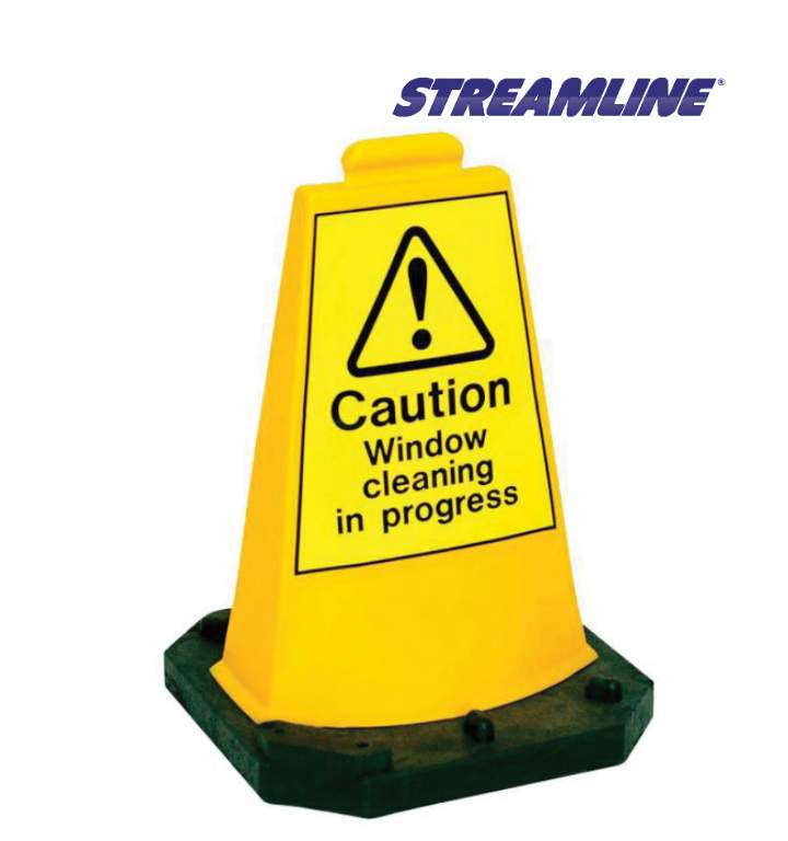 STREAMLINE YELLOW SAFETY MINI CONE - Each