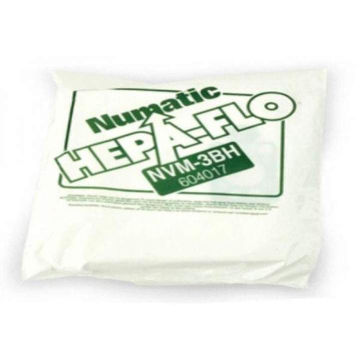 NVM3B HEPAFLOW HI FILTER NUMATIC DUSTBAGS - Pack 10