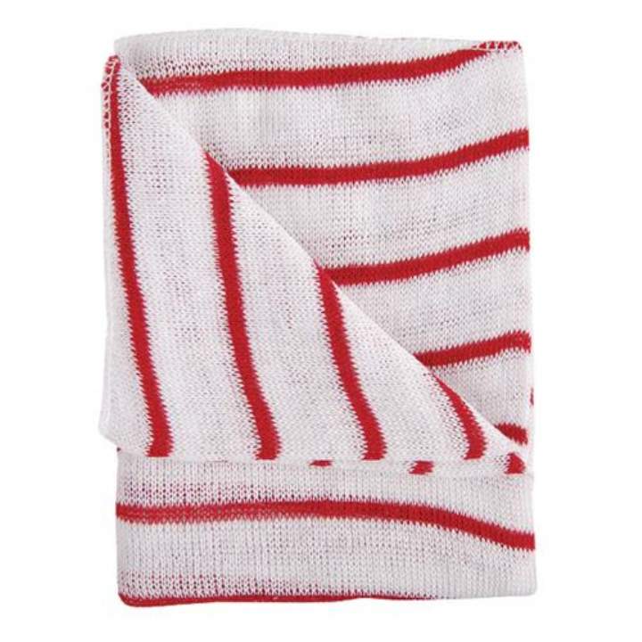 PREMIUM COLOUR STRIPED DISHCLOTHS - Pack 10