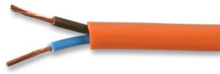 3 CORE CUT 1.5mm ORANGE CABLE FLX21 - 1mtr