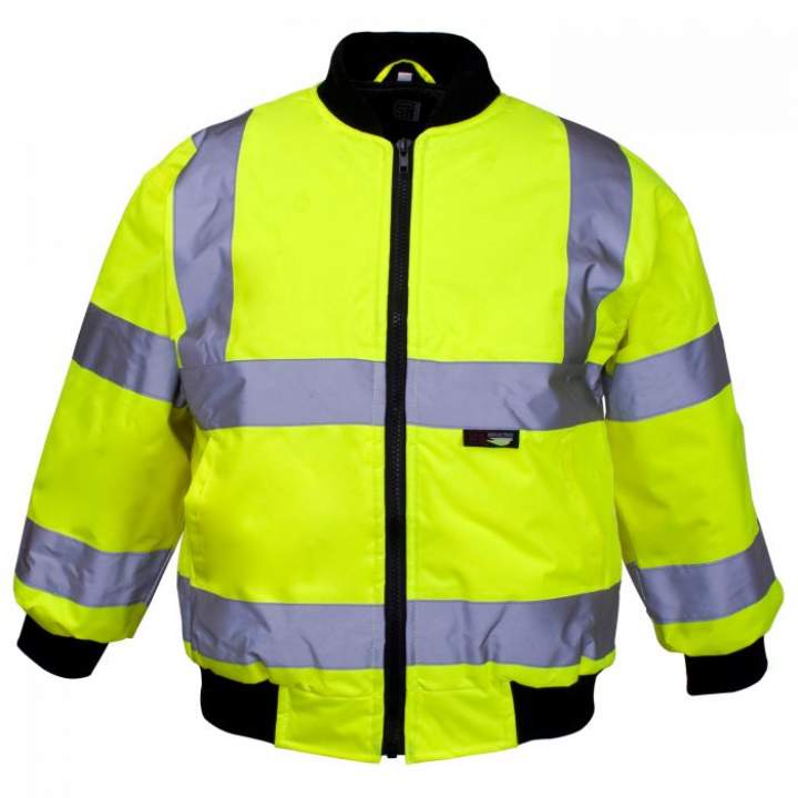 KIDS HI-VIS BOMBER / RAIN JACKET 10-12yrs - Each