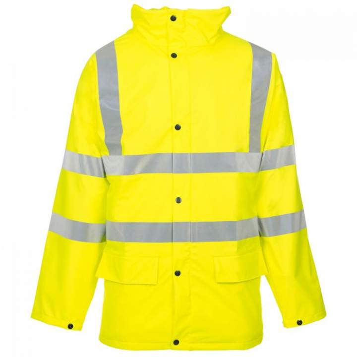 HI-VIS QUILTED JACKET SMALL - Each