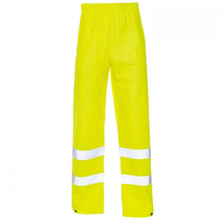 YELLOW HI-VIZ RAIN PROOF TROUSERS XXXX-LARGE - Each