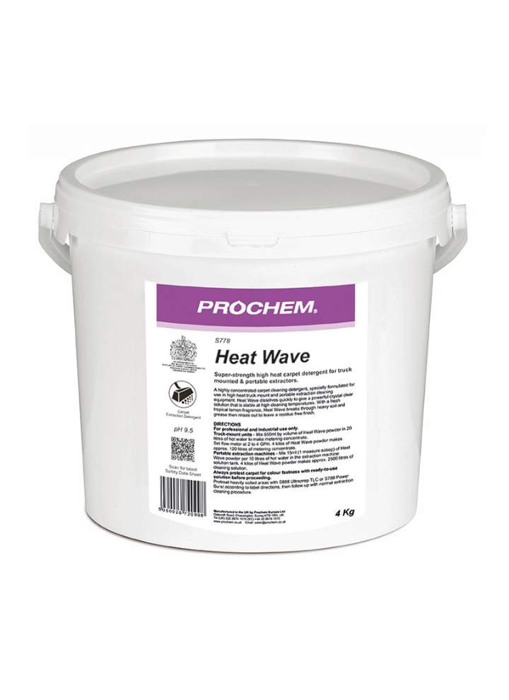 HEAT WAVE POWDERED SHAMPOO - 4kg