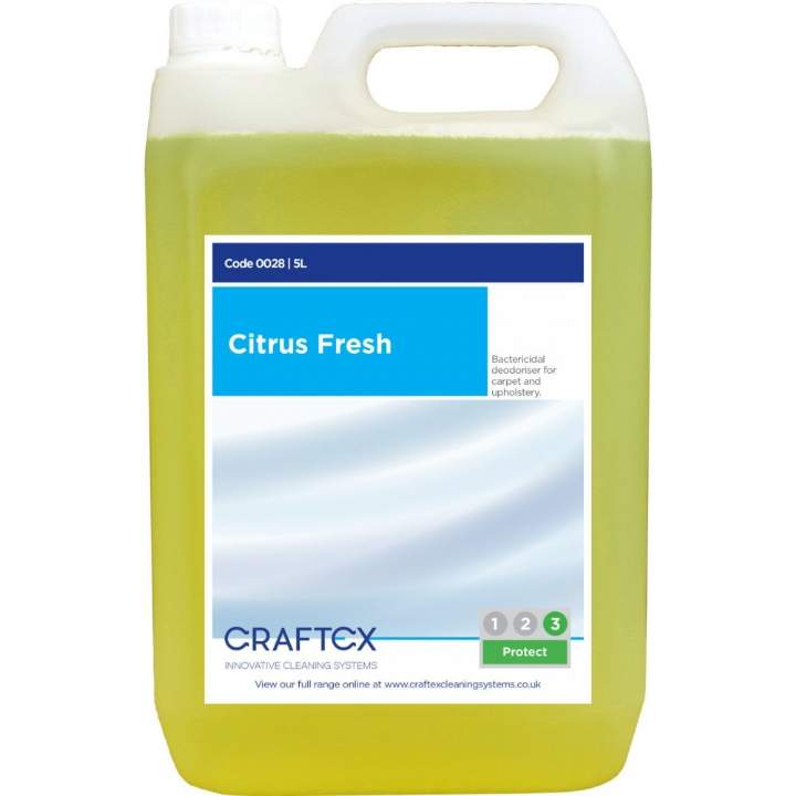 CRAFTEX CITRUS FRESH DEODORISER - 5ltr