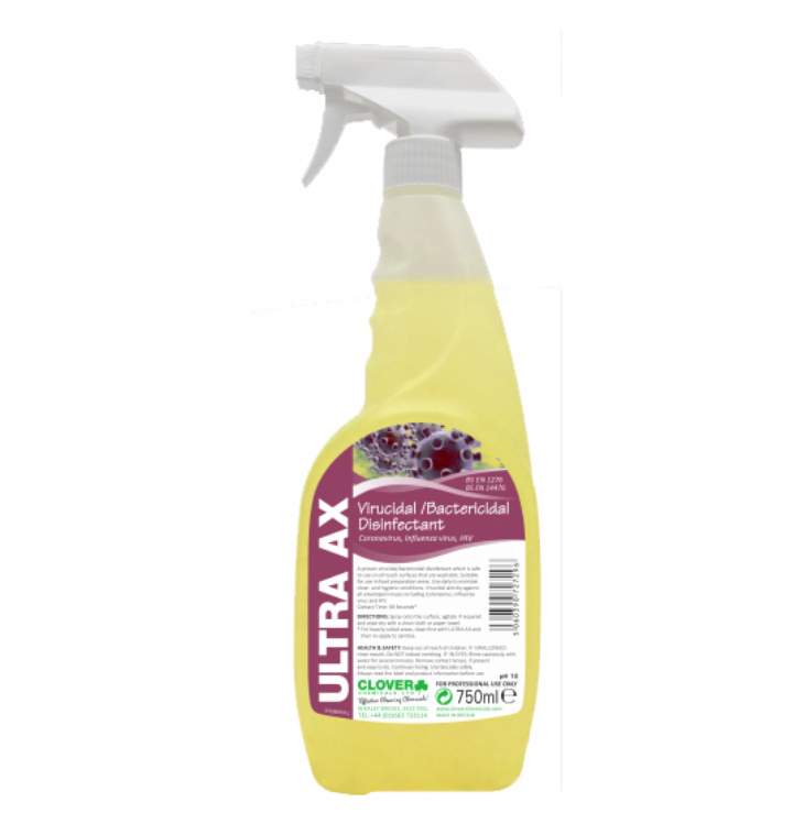 ULTRA AX VIRACIDAL SURFACE CLEANER 6x750ml