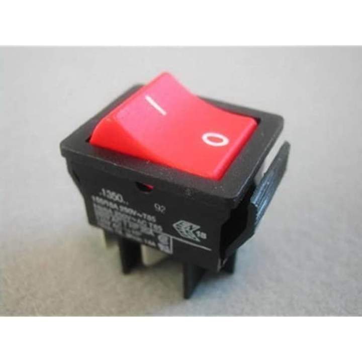 RED ON OFF ROCKER SWITCH 220552 - EACH