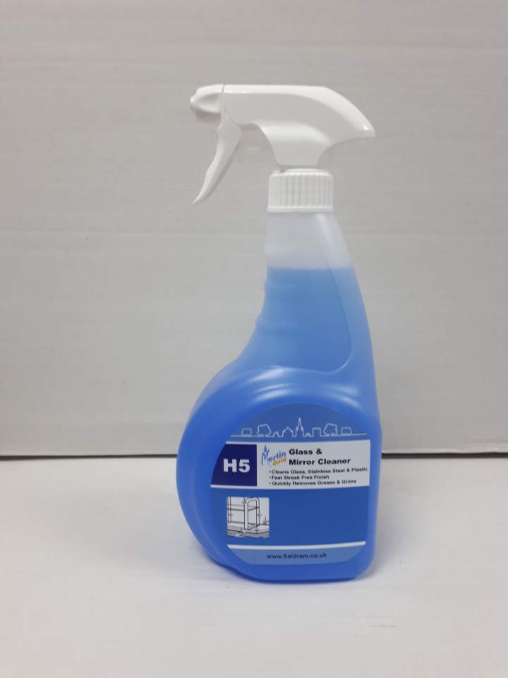 MERLIN H05 GLASS & MIRROR CLEANER - 6x750ml