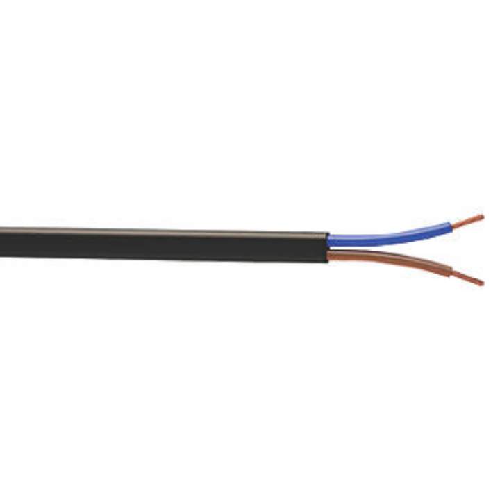3-CORE CABLE 1.5mm BLACK - per meter