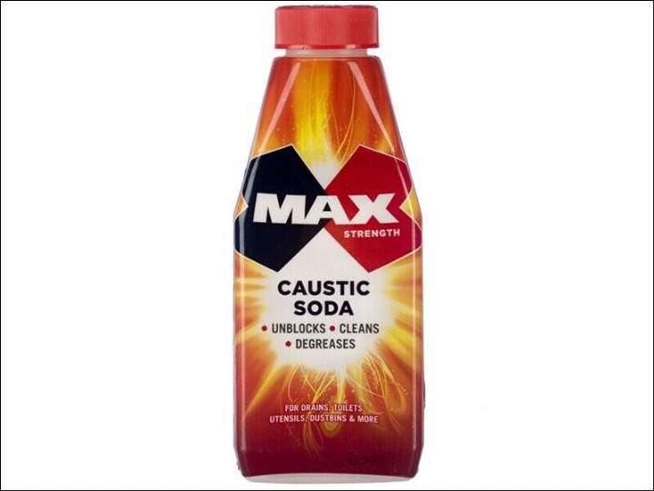 CAUSTIC SODA MAX TUB - 500gm Unblocker and Degreaser