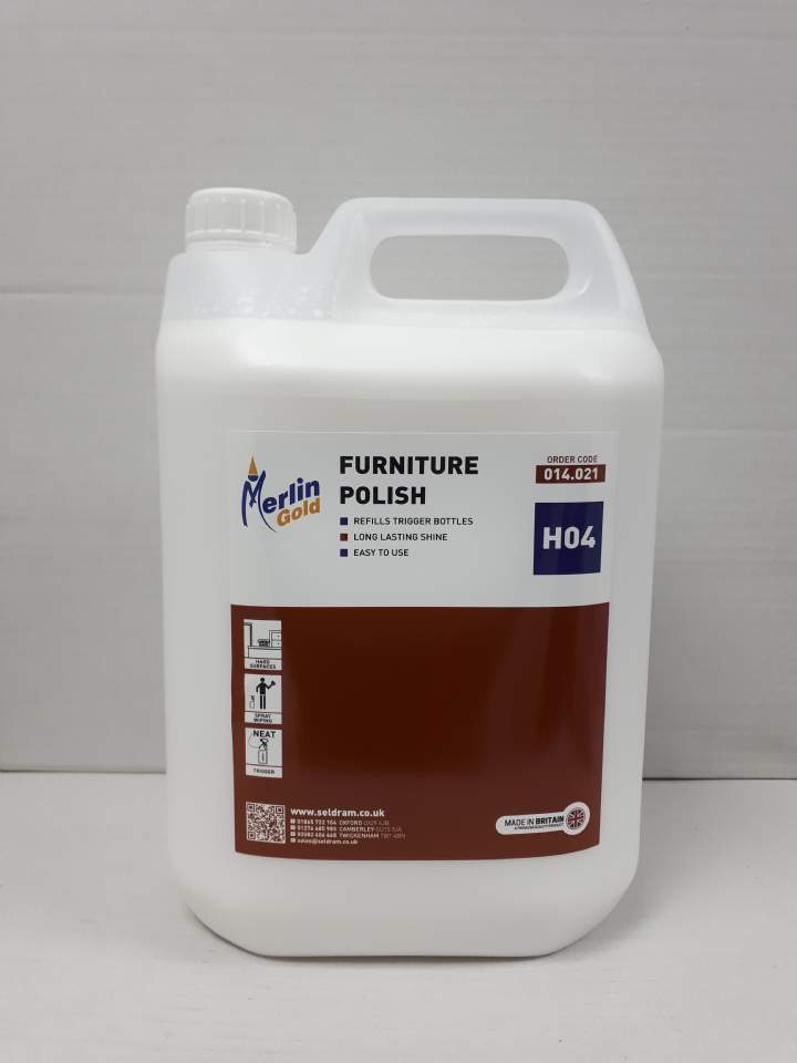 MERLIN H04 FURNITURE POLISH RTU - 2x5ltr