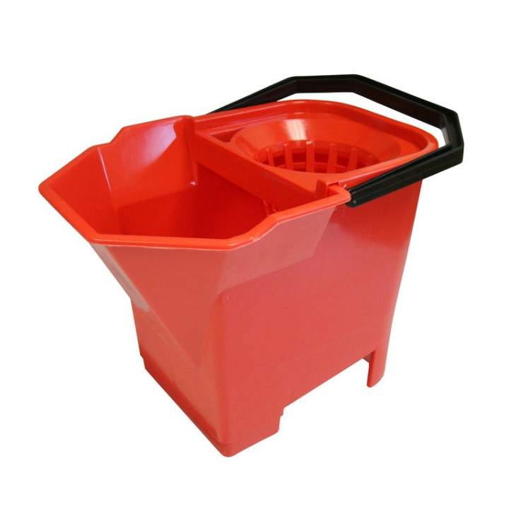 H-D BULLDOG MOP BUCKET 14ltr RED - Each